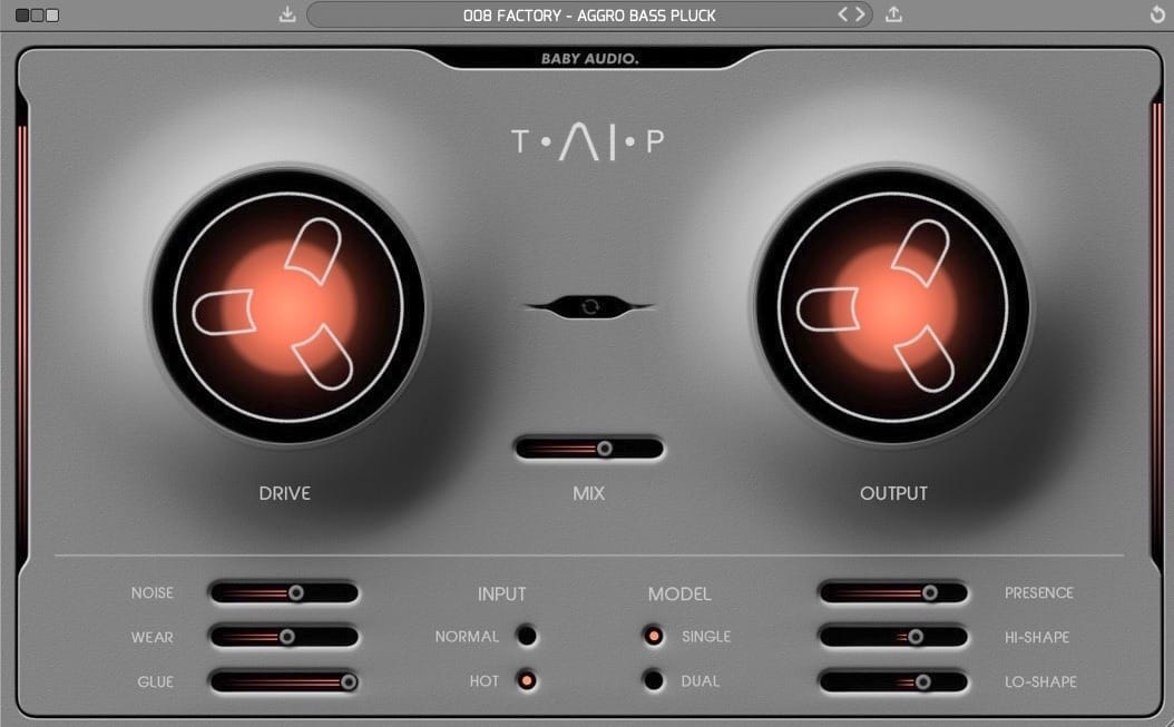 gros plan vst baby audio taip version grise