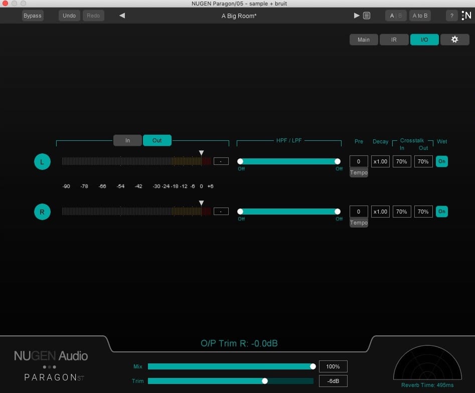Nugen Audio Paragon ST routing