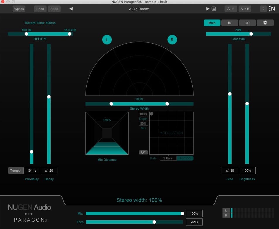 Nugen Audio Paragon ST plugin
